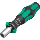 Wera Kraftform Kompakt 838 RA S Imperial Set 1, con función de trinquete, Conjuntos de bits negro/Verde