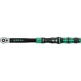 Wera Llave dinamométrica con cuadrado pasante Click-Torque Lock C 3 R/L, Llave de torsión negro/Verde