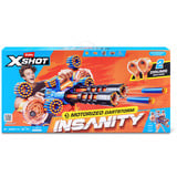 ZURU XSHOT Insanity - Bláster de Torre de Flechas Motorizado, Lanzador de dardos Minorista