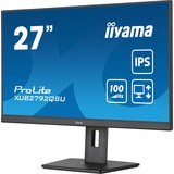 iiyama XUB2792QSU-B6, Monitor LED negro (mate)