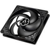 ARCTIC P12 PWM PST Carcasa del ordenador Ventilador 12 cm Negro negro, Ventilador, 12 cm, 1800 RPM, 0,3 sonio, 56,3 cfm, 95,65 m³/h