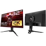 ASRock PG32QF2B, Monitor de gaming negro