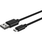 Ansmann Cable USB 2.0, conector USB-A > conector Micro-USB negro
