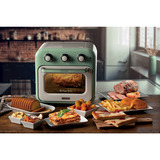 Ariete 4632/04 Sencillo 16 L Independiente 1400 W Freidora de aire caliente Verde blanco/Verde claro, Freidora de aire caliente, 16 L, 80 °C, 230 °C, 60 min, Sencillo