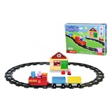 BIG 800057154 set de juguetes, Juegos de construcción Tren y ferrocarril, Peppa, 1,8 año(s), Multicolor, Plástico
