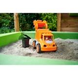 BIG Power-Worker Vehículos de juguete, Vehículo de juguete naranja/Gris, Set de pistas y camión de basura, 2 año(s), Naranja
