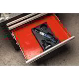 Bosch Atornillador de carraca a batería GRC 12V-60 1/2 SN Professional solo, 12Volt, Destornillador azul/Negro