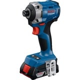 Bosch Atornillador de impacto inalámbrico GDR 18V-215 Professional, 18Volt, Tornillo de percusión azul