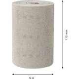 Bosch Expert Rollo de malla de lija M480, Hoja de lija Rollo abrasivo, Grano medio, P80, Trabajo de acabado, Eliminación de pintura, Madera, Beige