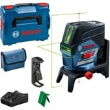 Bosch GCL 2-50 CG PROFESSIONAL Nivel de línea/punto 20 m, Láser de líneas cruzadas azul/Negro, 20 m, 0,3 mm/m, 4°, 50 m, 650 nm, Horizontal/Vertical