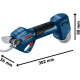 Bosch GGP 12V-25, 06008D8101, Tijeras de podar azul/Negro