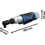 Bosch GRC 12V-60, 06019N8000, Destornillador azul/Negro