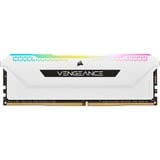 Corsair Vengeance CMH16GX4M2E3200C16W módulo de memoria 16 GB 2 x 8 GB DDR4 3200 MHz, Memoria RAM blanco, 16 GB, 2 x 8 GB, DDR4, 3200 MHz, 288-pin DIMM