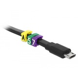 DeLOCK 18304 abrazadera para cable Colores surtidos 100 pieza(s), Atacables  100 pieza(s)