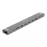 DeLOCK Estación de acoplamiento USB Type-C Slim 4K gris