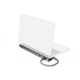 DeLOCK Estación de acoplamiento USB Type-C Slim 4K gris
