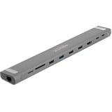 DeLOCK Estación de acoplamiento USB Type-C Slim 4K gris