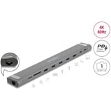 DeLOCK Estación de acoplamiento USB Type-C Slim 4K gris