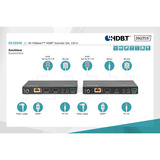 Digitus DS-55508, Alargador de HDMI negro