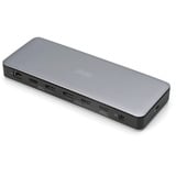 Digitus Estación de acoplamiento USB-C de 13 puertos gris/Negro