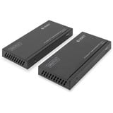 Digitus Set Extensor HDMI 4K HDBaseT, 150 Metros, Alargador de HDMI negro