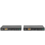 Digitus Set Extensor HDMI 4K HDBaseT, 150 Metros, Alargador de HDMI negro