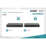 Digitus Set Extensor HDMI 4K HDBaseT, 150 Metros, Alargador de HDMI negro