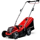 EINHELL GE-CM 18/33 Li (1x4,0Ah) Cortacésped de empuje a gasolina Batería Negro, Rojo rojo/Negro, 0Ah), Cortacésped de empuje a gasolina, 33 cm, 2,5 cm, 6,5 cm, 30 L, 4 rueda(s)