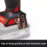 EINHELL TP-CI 18/220 Li BL - Solo, 4510085, Tornillo de percusión negro/Rojo