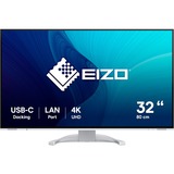 EIZO FlexScan EV3240X-WT pantalla para PC 80 cm (31.5") 3840 x 2160 Pixeles 4K Ultra HD LCD Blanco, Monitor LED blanco, 80 cm (31.5"), 3840 x 2160 Pixeles, 4K Ultra HD, LCD, 5 ms, Blanco