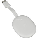 Google Reproductor de medios blanco
