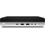 HP Elitedesk 800 G5 DM reacondicionado, Mini-PC  negro/Plateado
