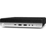 HP Elitedesk 800 G5 DM reacondicionado, Mini-PC  negro/Plateado