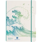 Herlitz my.book flex cuaderno y block A5 40 hojas Blanco Estampado, Blanco, A5, 40 hojas, Papel punteado, Adulto