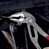 KNIPEX 87 51 250 , Alicates para bomba de agua / tubos negro/Rojo