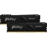 Kingston FURY FURY Beast módulo de memoria 64 GB 2 x 32 GB DDR4 3200 MHz, Memoria RAM negro, 64 GB, 2 x 32 GB, DDR4, 3200 MHz, 288-pin DIMM