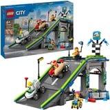 LEGO City Sin Límites: Rampa de Aceleración para Coches de Carreras, Juegos de construcción Juego de construcción, 6 año(s), Plástico, 436 pieza(s), 954 g