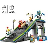LEGO City Sin Límites: Rampa de Aceleración para Coches de Carreras, Juegos de construcción Juego de construcción, 6 año(s), Plástico, 436 pieza(s), 954 g