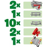 LEGO Duplo 10882 Vías ferroviarias, Juegos de construcción Juguete de Construcción, Juego de construcción, 2 año(s), 23 pieza(s), 661 g