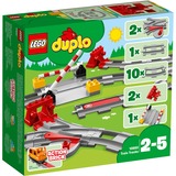 LEGO Duplo 10882 Vías ferroviarias, Juegos de construcción Juguete de Construcción, Juego de construcción, 2 año(s), 23 pieza(s), 661 g