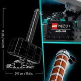 LEGO Marvel Avengers 76209 Marvel Martillo de Thor, Set Avengers Infinity Saga para Adultos, Juegos de construcción Set Avengers Infinity Saga para Adultos, Juego de construcción, 18 año(s), Plástico, 979 pieza(s), 1,94 kg