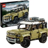 LEGO Technic Land Rover Defender, Juegos de construcción verde/blanco, 42110