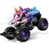 LEGO Technic Monster Jam Sparkle Smash con motor de retroceso, Juegos de construcción 