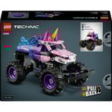 LEGO Technic Monster Jam Sparkle Smash con motor de retroceso, Juegos de construcción 