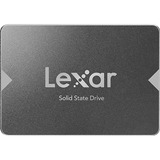 Lexar NS100 2.5" 256 GB Serial ATA III, Unidad de estado sólido gris, 256 GB, 2.5", 520 MB/s, 6 Gbit/s