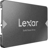 Lexar NS100 2.5" 256 GB Serial ATA III, Unidad de estado sólido gris, 256 GB, 2.5", 520 MB/s, 6 Gbit/s