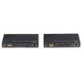 Lindy Extensor KVM HDBaseT 100m, Alargador de HDMI negro