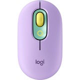 Logitech POP Mouse ratón Ambidextro RF Wireless + Bluetooth Óptico 4000 DPI Lila/Casa de la moneda, Ambidextro, Óptico, RF Wireless + Bluetooth, 4000 DPI, Verde