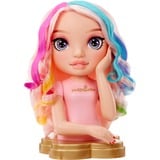 MGA Entertainment Rainbow High Styling Head Playset, Cabeza de maquillaje y peluquería Rainbow High Styling Head Playset, Cabeza de muñeca para maquillaje/peluquería, Femenino, 4 año(s), Niño/niña, Multicolor