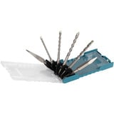 Makita Juego de cinceles y brocas para martillo SDS-plus, 6 piezas, Juego de taladro y cincel 